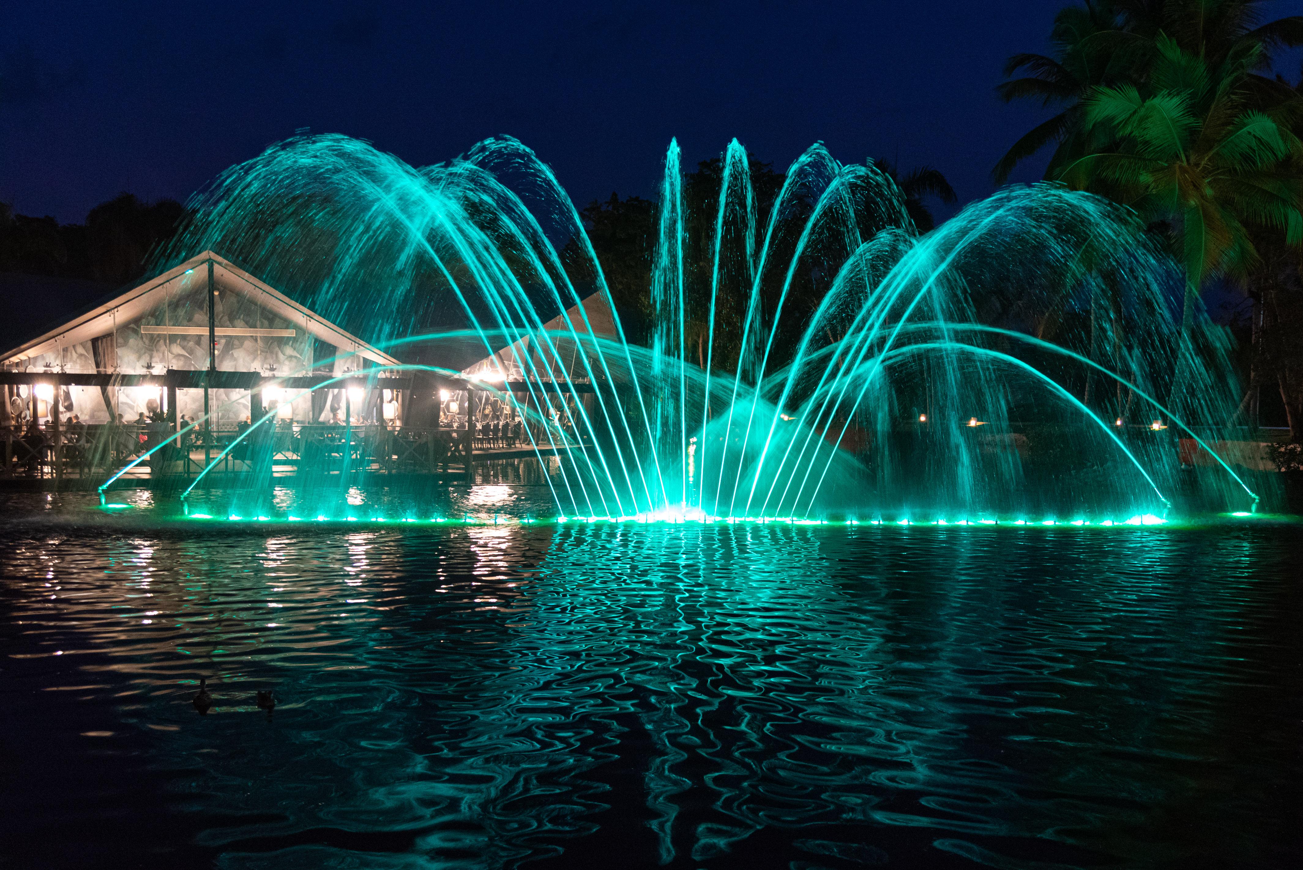 Grand Bavaro Princess (Adults Only) Exterior photo Fountain at the park
