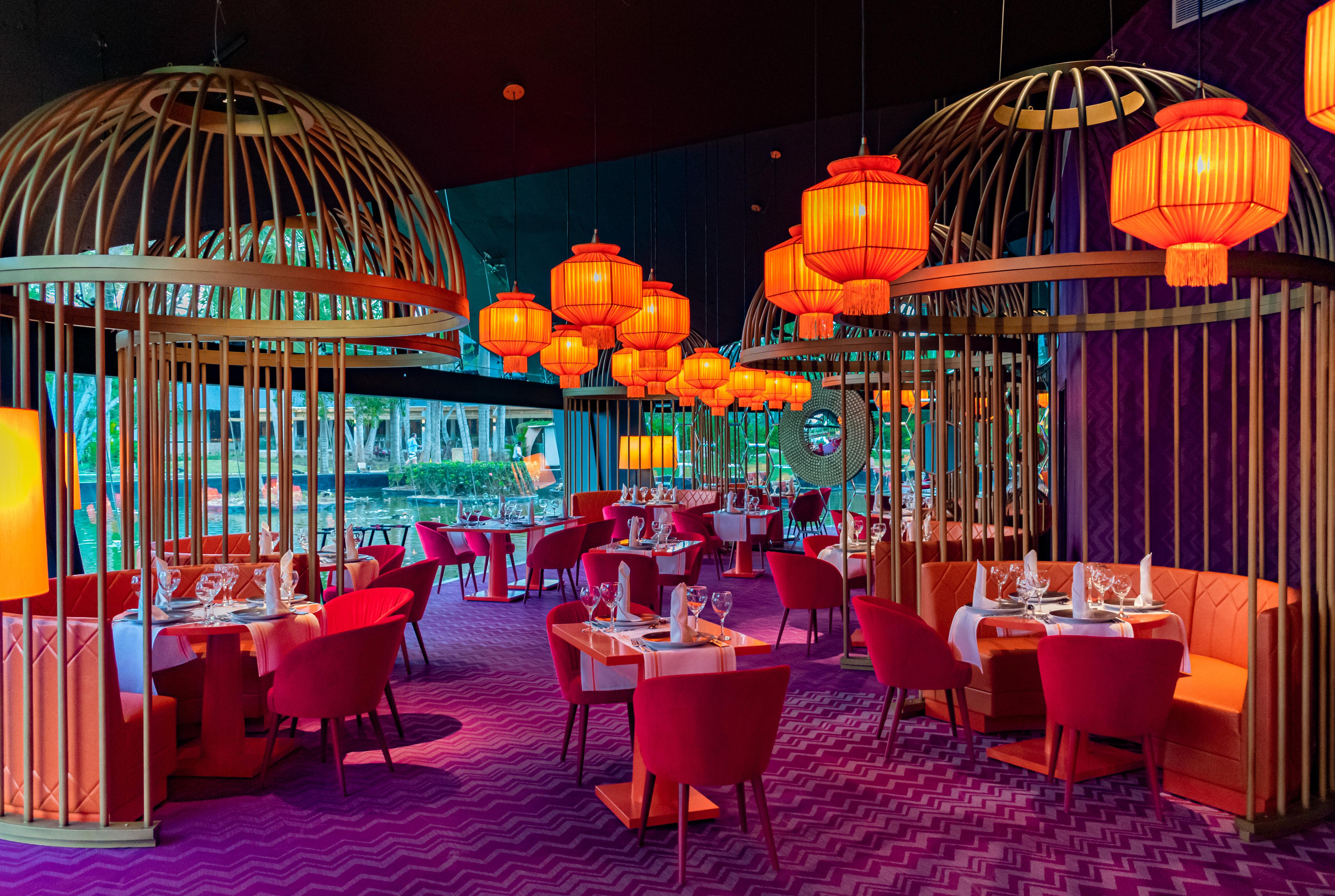 Grand Bavaro Princess (Adults Only) Exterior photo Interior of the restaurant